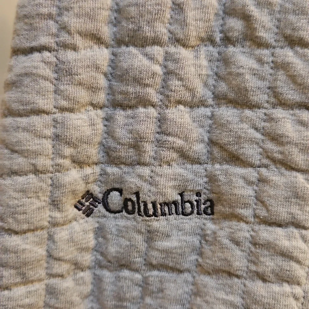 COLUMBIA Sunday Summit II Tunic Sporty Quilted Gray Pullover Sweatshirt Sweater